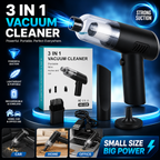 Mini Portable  3-in-1 Vacuum Cleaner