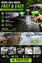 Hydro Foam Pro™- | 8 in 1 Professional Foam Wash System