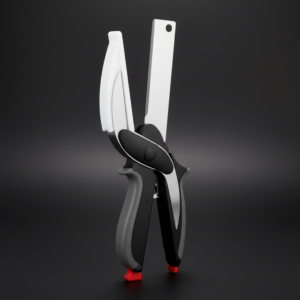 Clever Cutter Front View - Dark BG